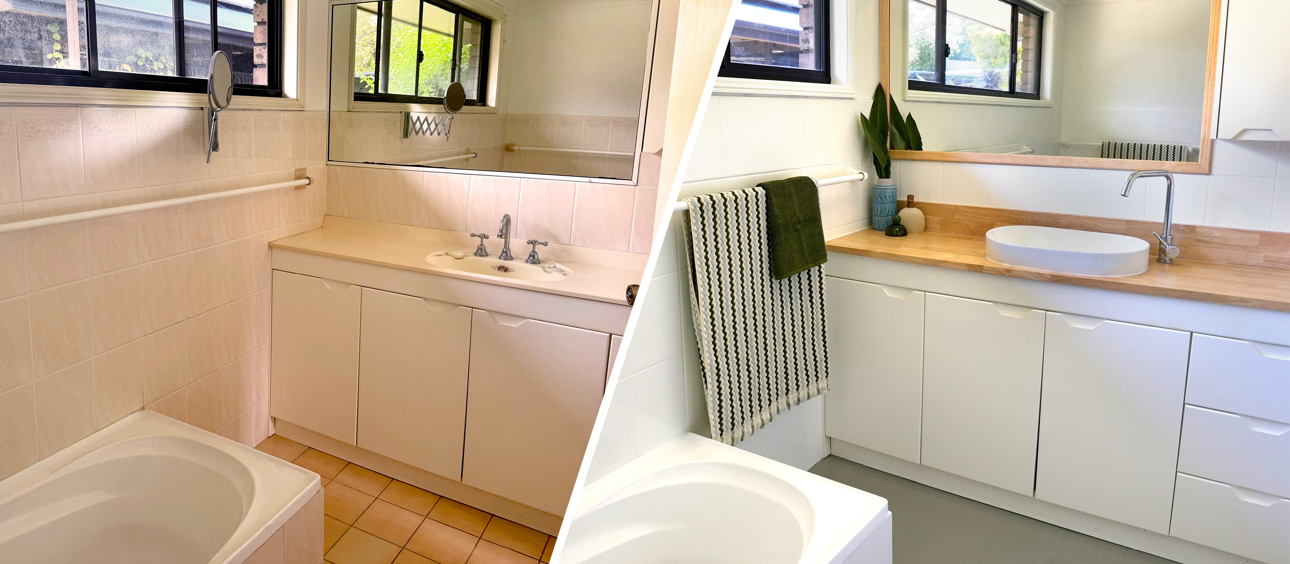 How To Transform Your Bathroom With Paint Instead Of Renovating
