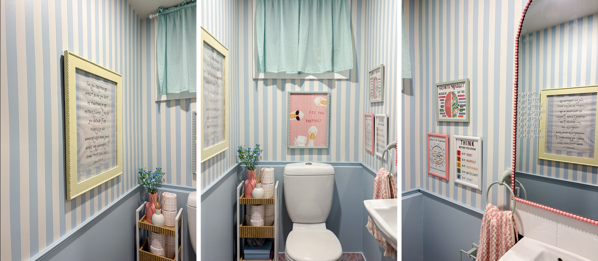 Transform a Tired Powder Room With Paint