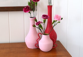 D.I.Y Textured Vase Upcycle Project