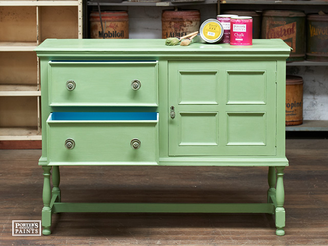Upcycle your furniture with a distressed finish