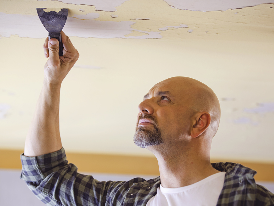 How Do I Fix My Flaking Ceiling Inspirations Paint