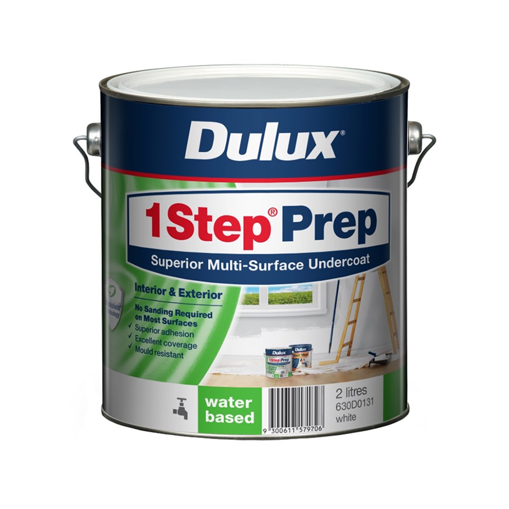 Dulux 1Step Prep Water Based Primer, Sealer & Undercoat 2L
