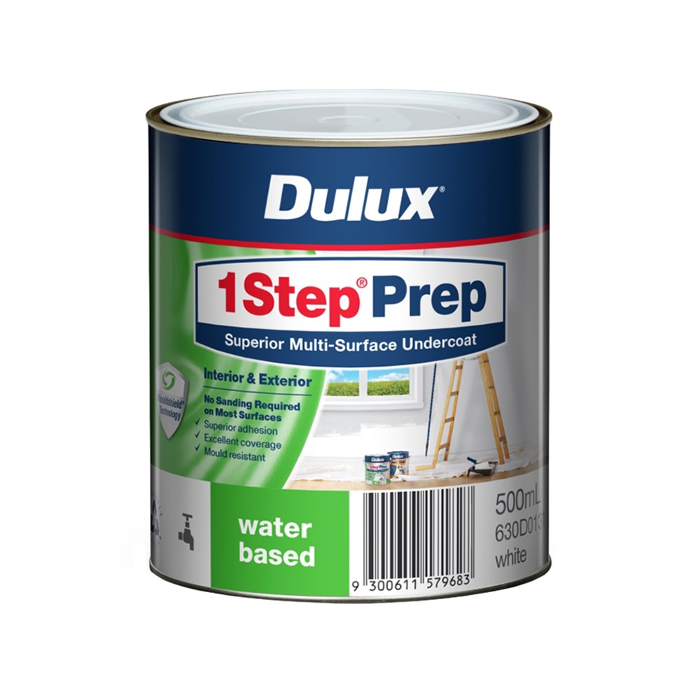 Dulux 1Step Prep Water Based Primer, Sealer & Undercoat 500ml
