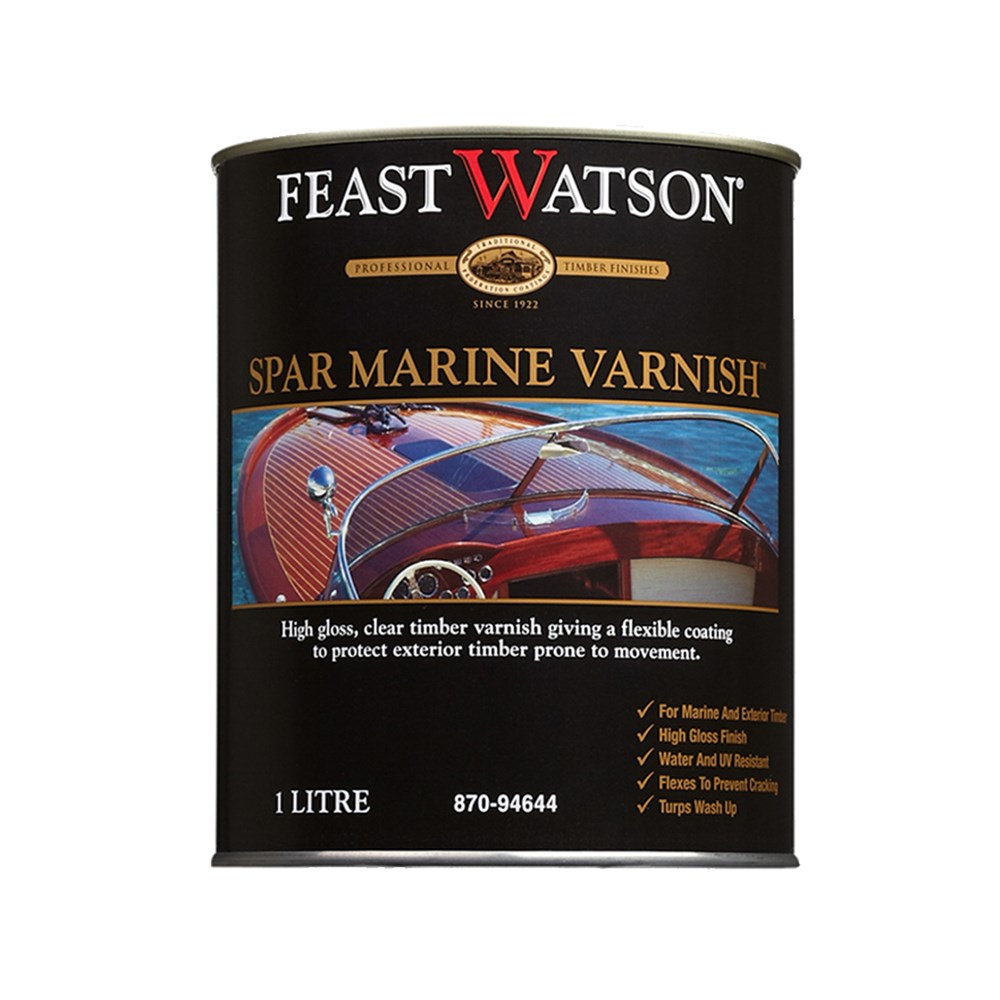 Feast Watson Spar Marine Varnish 1L Inspirations Paint