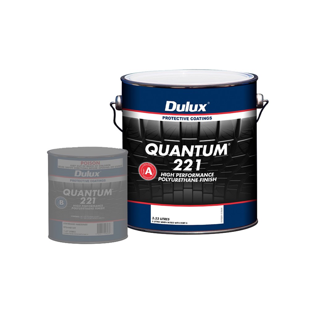 Dulux Protective Coatings Quantum 221 Part A White 3L Inspirations Paint