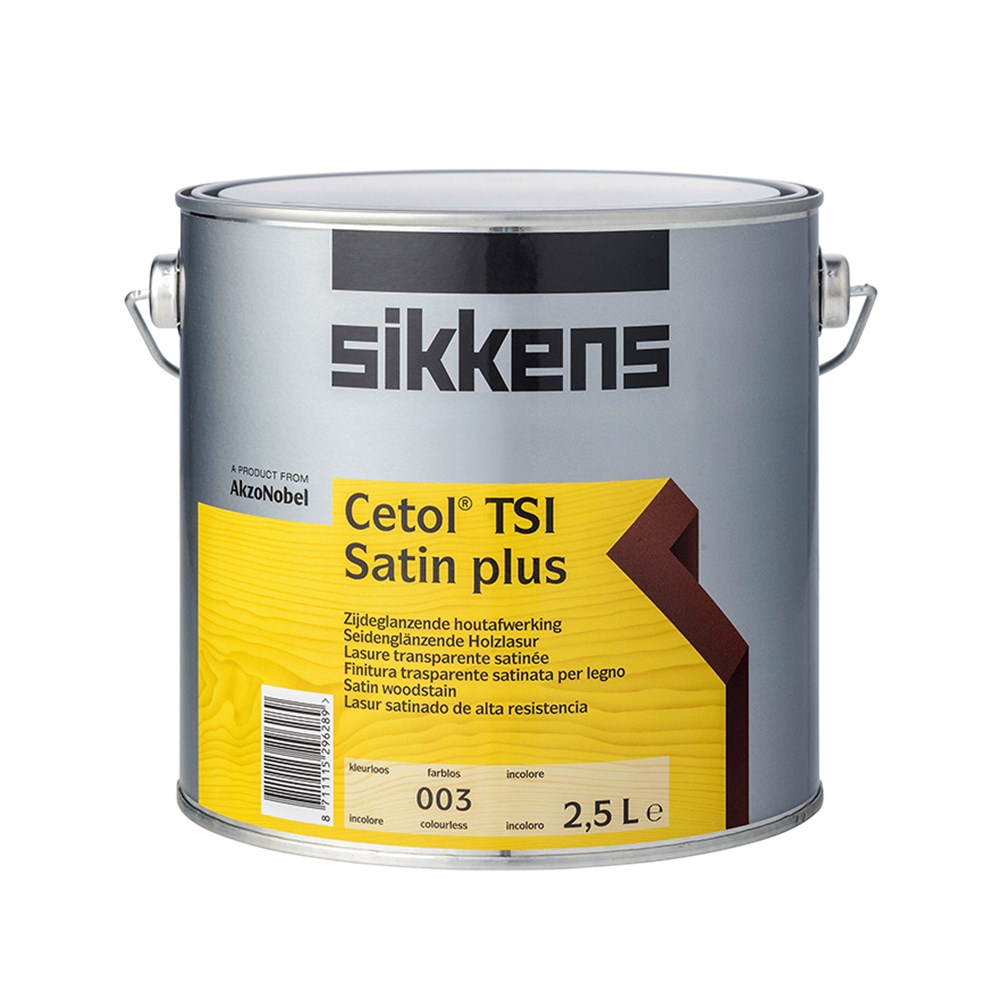 Sikkens Cetol TSI Satin Plus 003 Clear 2.5L Inspirations Paint Store