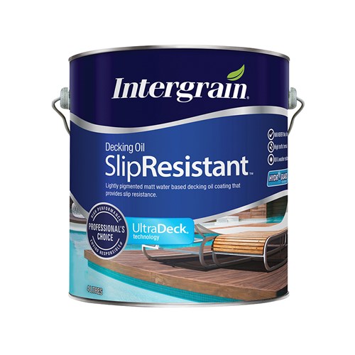 Intergrain UltraDeck SlipResistant Decking Oil Natural 4L