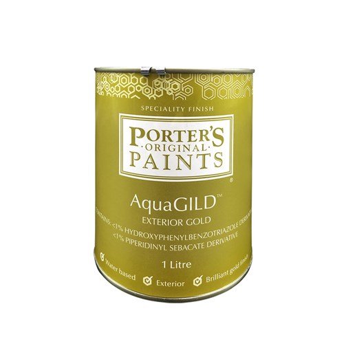 Porter's Paints AquaGILD™ Exterior Gold 4L