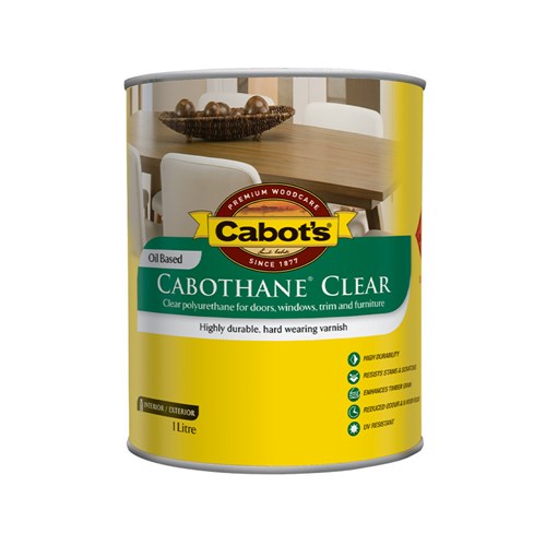 Cabot's Cabothane Oil Based Satin 1L