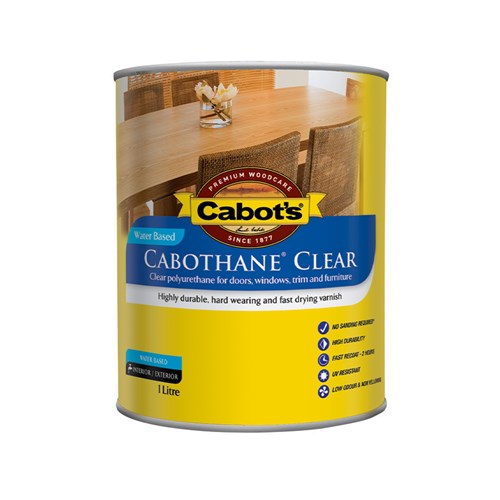 Cabot's Cabothane Water Based Matt 1L