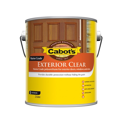 Cabot's Exterior Clear Satin 2L