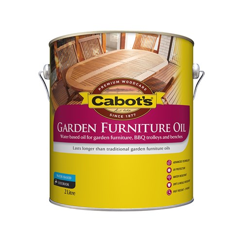 Cabot's Garden Furniture Oil New Natural 2L