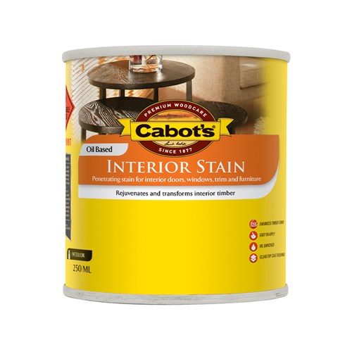Cabot's Interior Stain Oil Based Jarrah 250ml