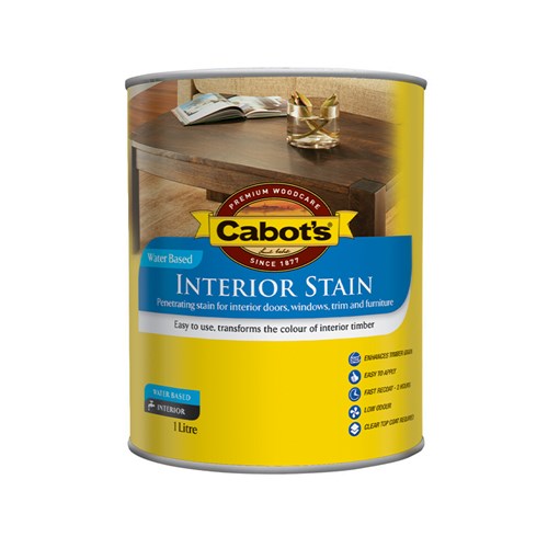 Cabot's Interior Stain Water Based Tint Base 1L