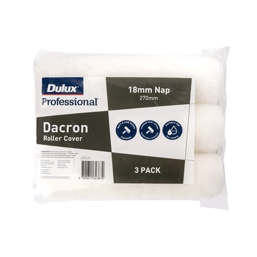Dulux-professional-dacron-roller-cover-270x18mm-3pack