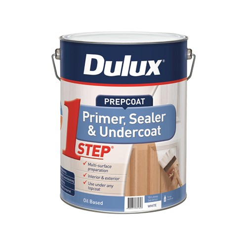 Dulux 1Step Oil Based Primer Sealer Undercoat 10L Inspirations Paint