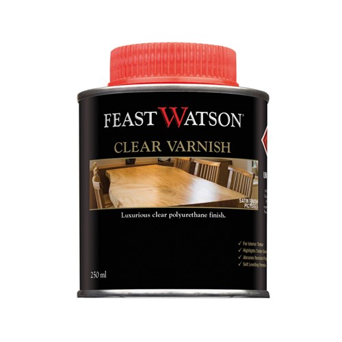 Feast Watson Clear Varnish Satin 250ml