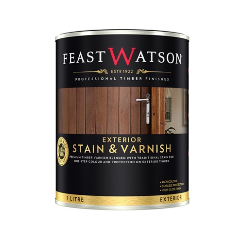 Feast Watson Exterior Stain & Varnish Black Japan 1L