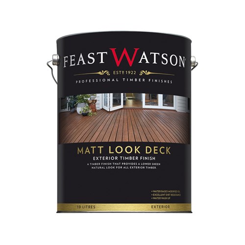 Feast Watson Matt Look Decking Oil Jarrah 10L