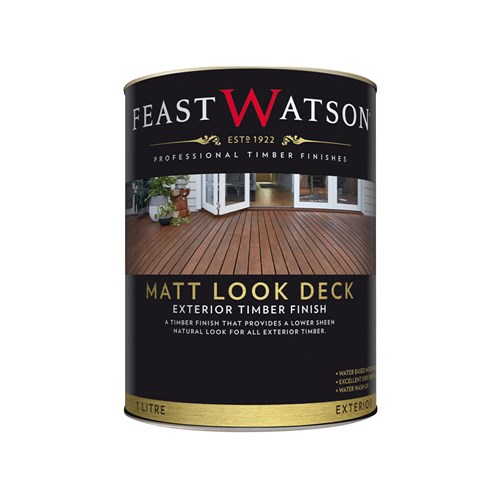 Feast Watson Matt Look Decking Oil Merbau / Kwila 1L