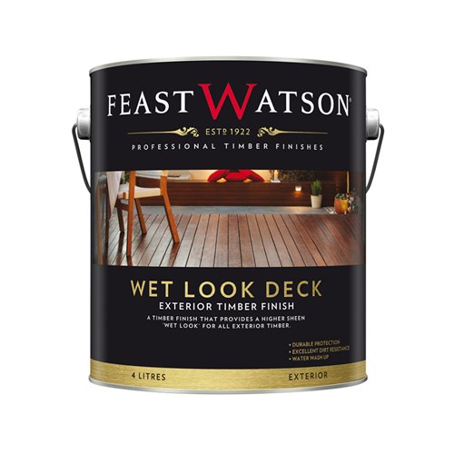 Feast Watson Wet Look Decking Oil 4L