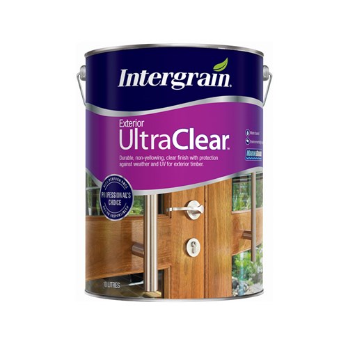 Intergrain UltraClear Exterior Timber Finish Matt 10L