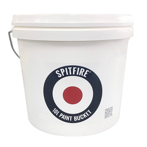 Spitfire Plastic Bucket with Steel Handle 10L