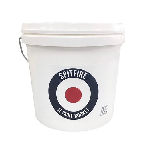 Spitfire Plastic Bucket with Plastic Handle 1L