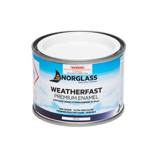 Norglass Weatherfast Premium Enamel Gloss Port Wine 100ml
