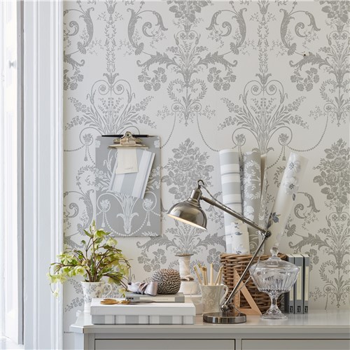 laura-ashley-josette-dove-grey-white-wallpaper-room