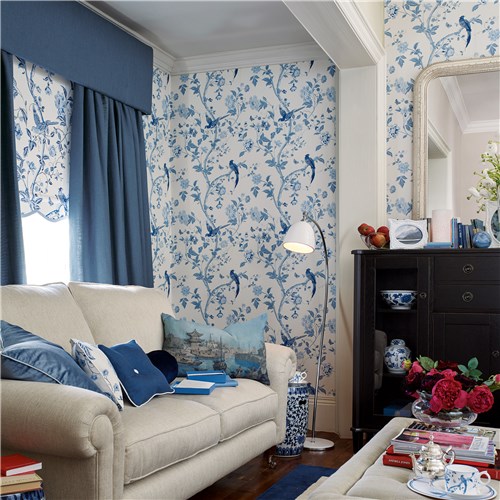 laura-ashley-summer-palace-royal-blue-wallpaper-room