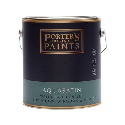 Porter's Paints Aqua Satin Enamel Deep 1L