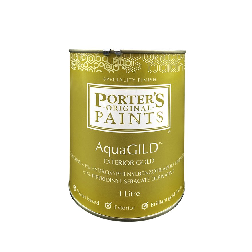 Porter's Paints AquaGILD™ Exterior Gold 4L Inspirations Paint