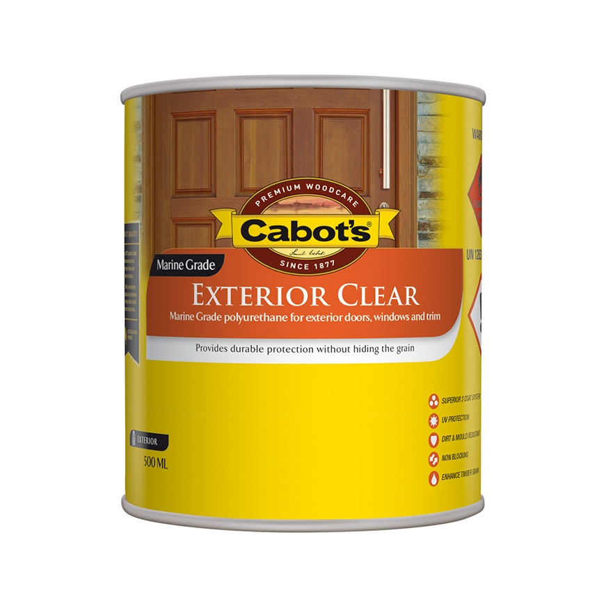 Cabot's Exterior Clear Gloss 500ml Inspirations Paint