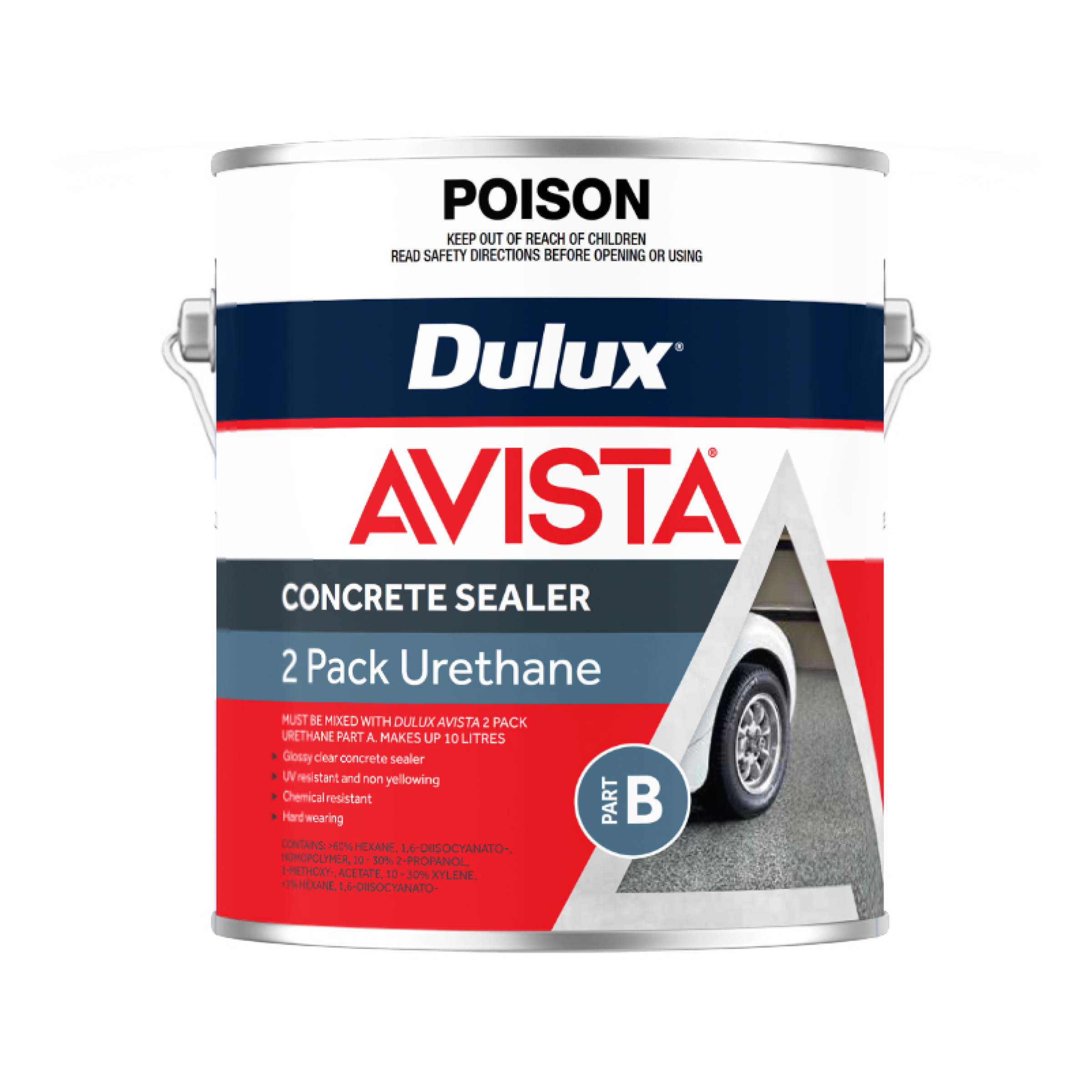 Dulux Avista 2 Pack Urethane Part B Hardener 1.25L - Inspirations Paint