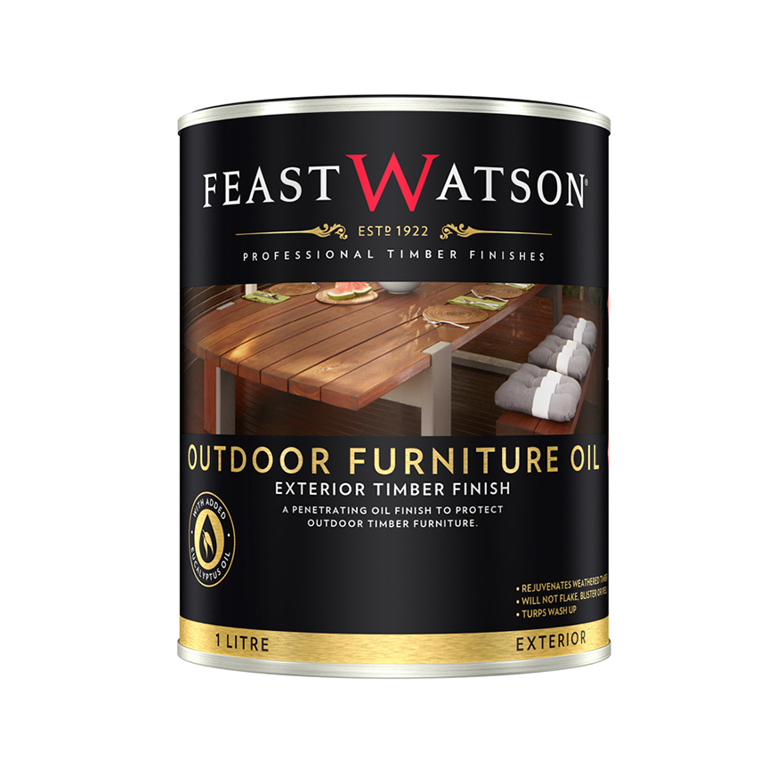 Feast Watson Outdoor Furniture Oil, Outdoor Timber Furniture Oil