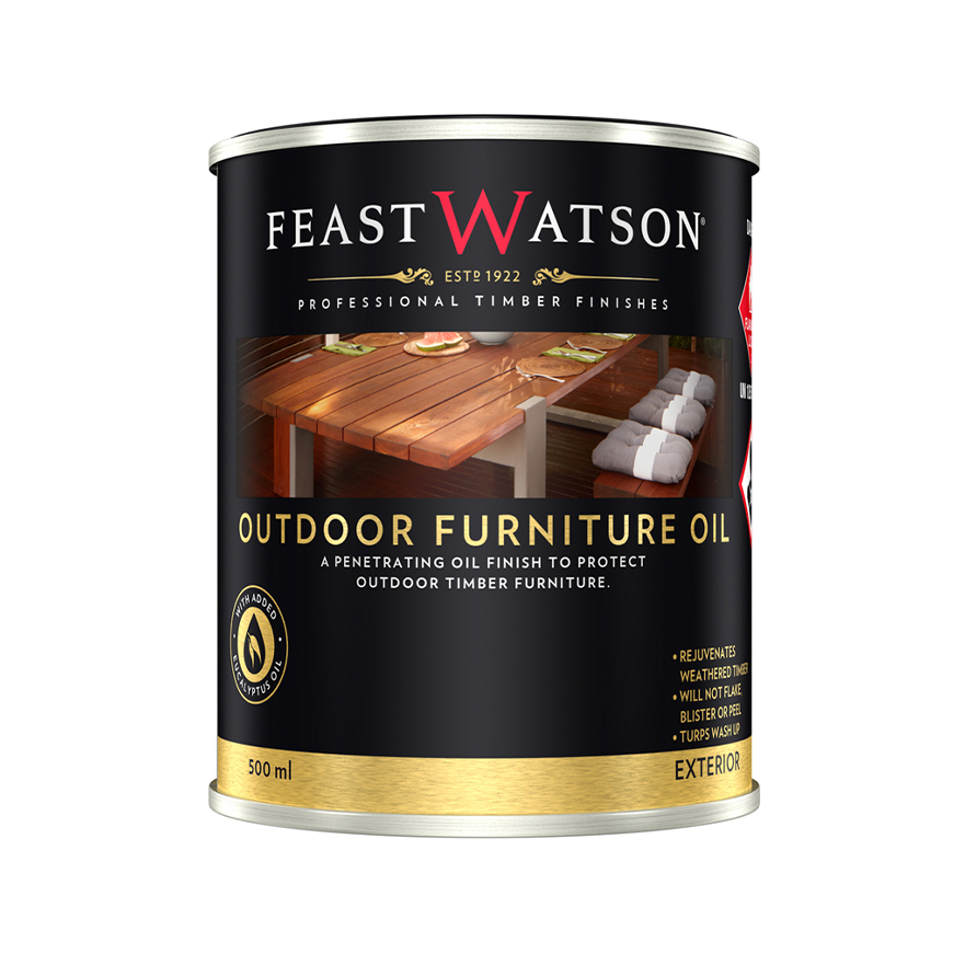 Feast Watson Outdoor Furniture Oil Hardwood 500ML Inspirations Paint