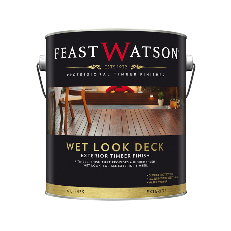 Feast Watson Wet Look Decking Oil 4L Inspirations Paint