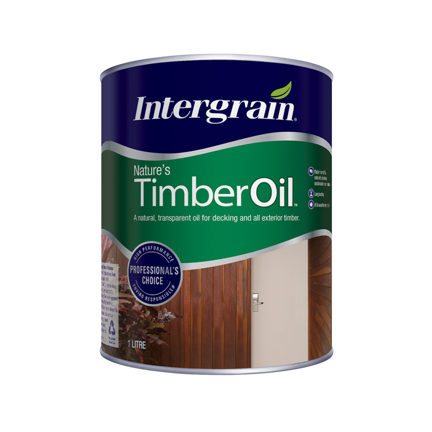 Intergrain Nature's Timber Oil Natural 1L Inspirations Paint
