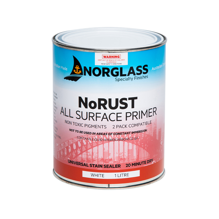 NoRust All Surface Primer White 4L Inspirations Paint