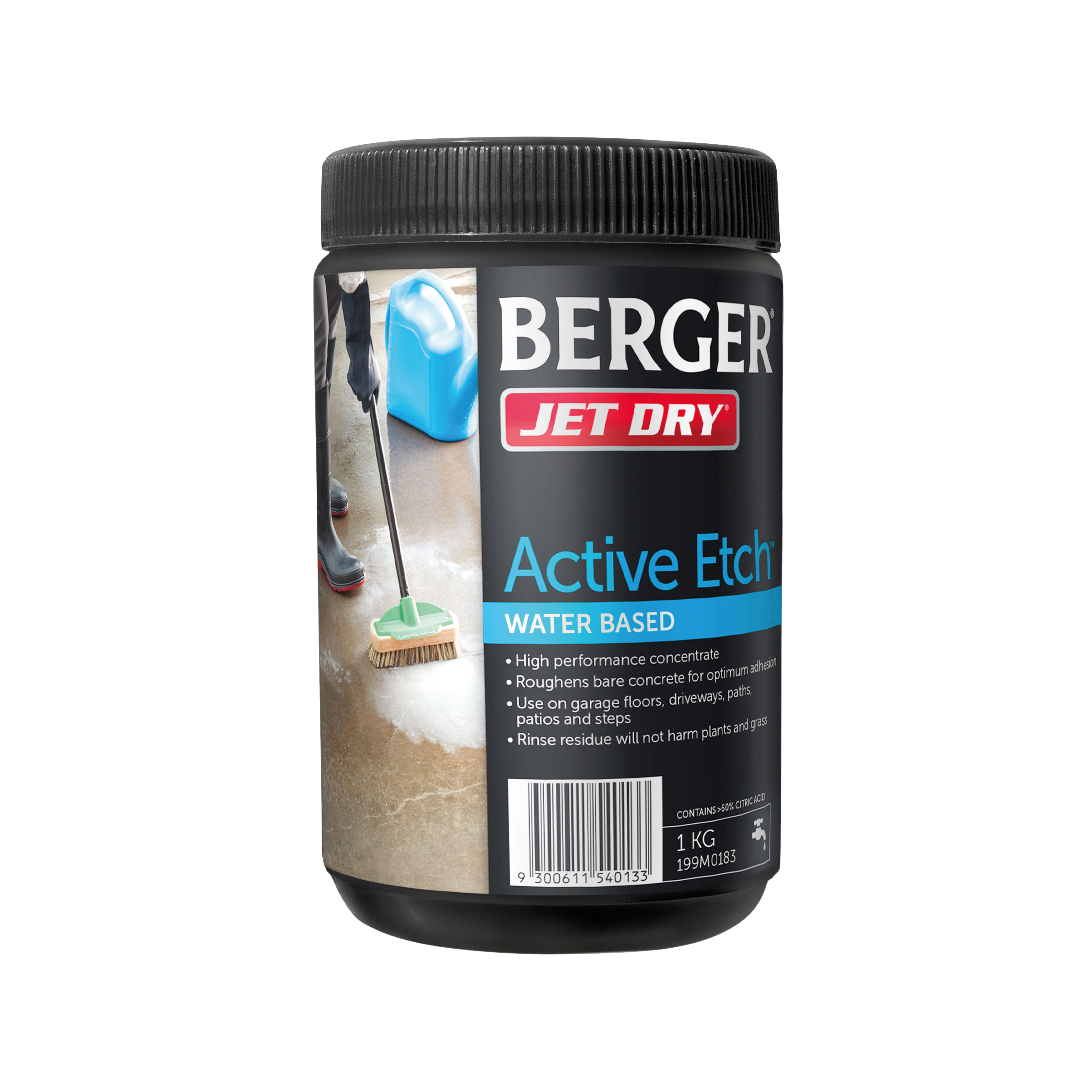 Berger Jet Dry Active Etch 1kg Inspirations Paint