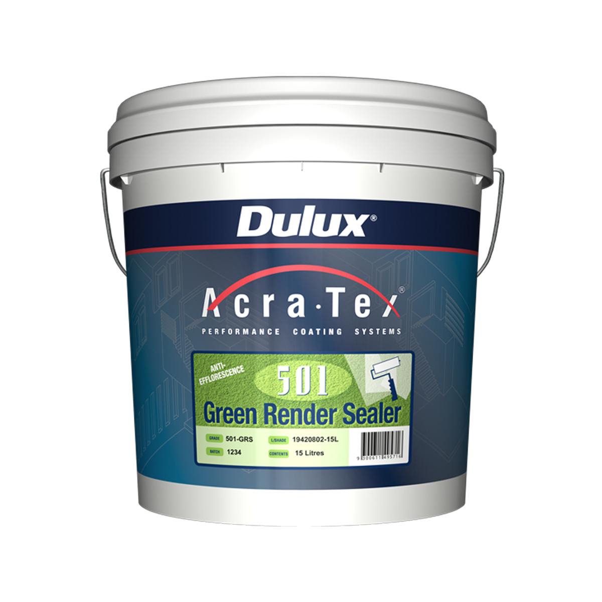 Dulux AcraTex Green Render Sealer 15L Inspirations Paint