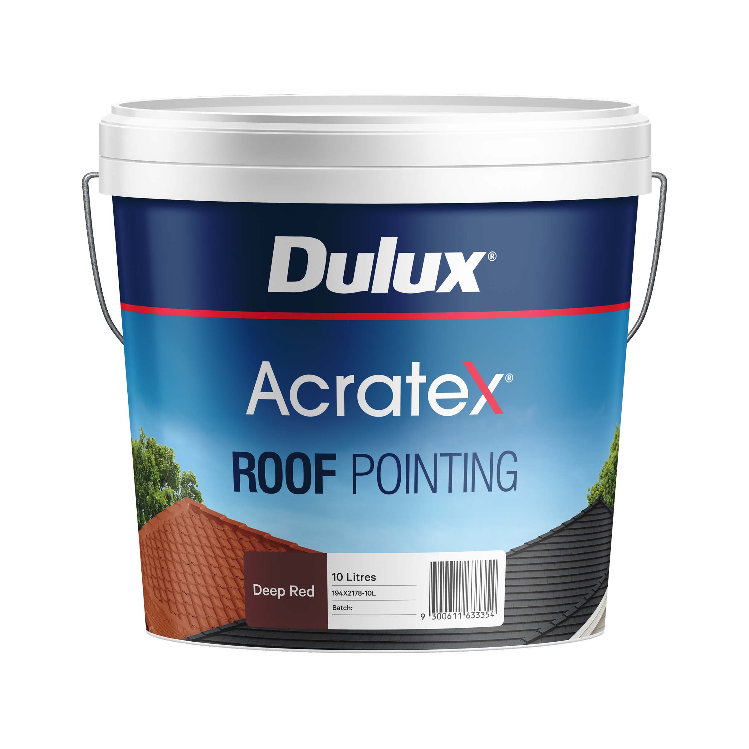 Dulux AcraTex Roof Pointing Deep Red 10L Inspirations Paint
