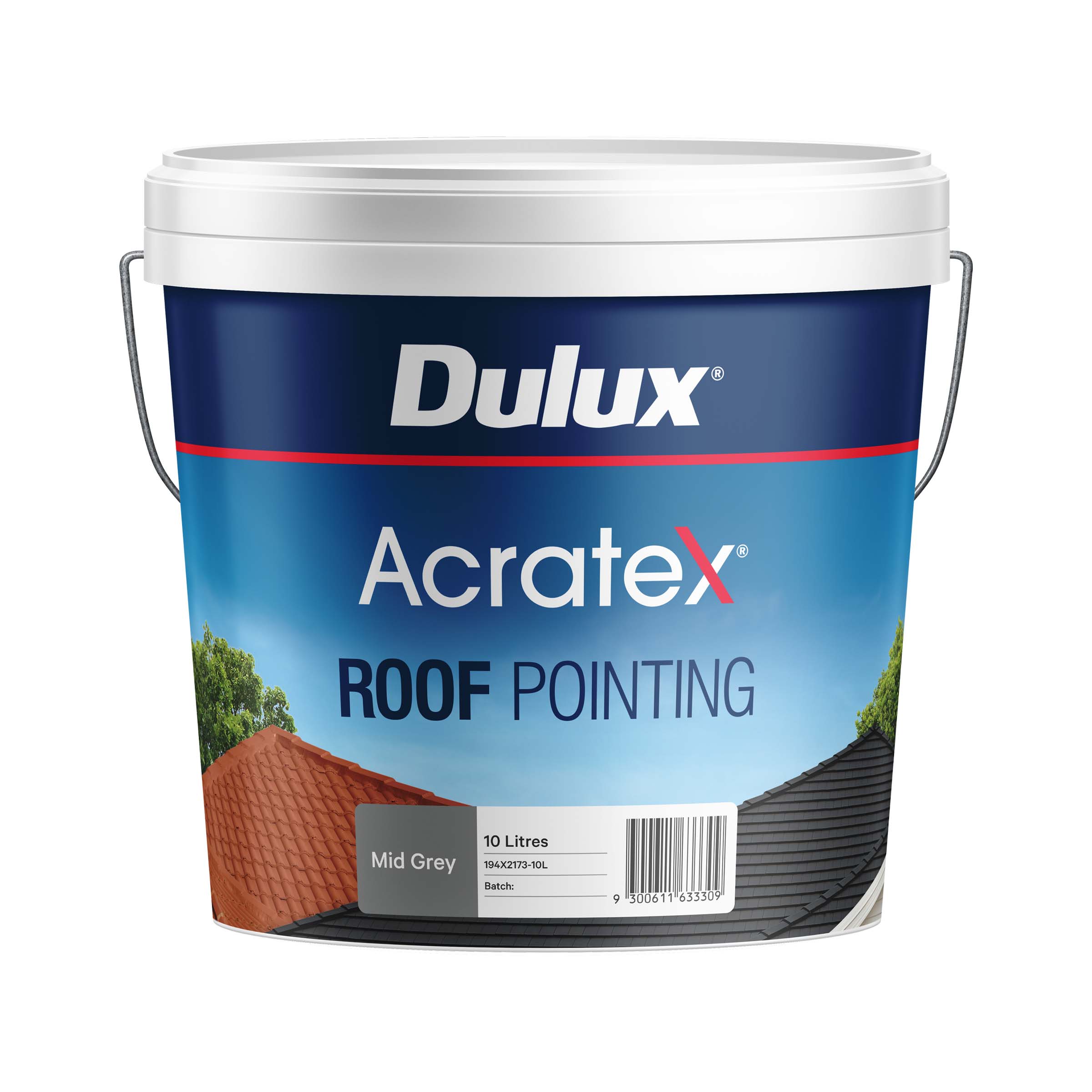 Dulux AcraTex Roof Pointing Mid Grey 10L Inspirations Paint