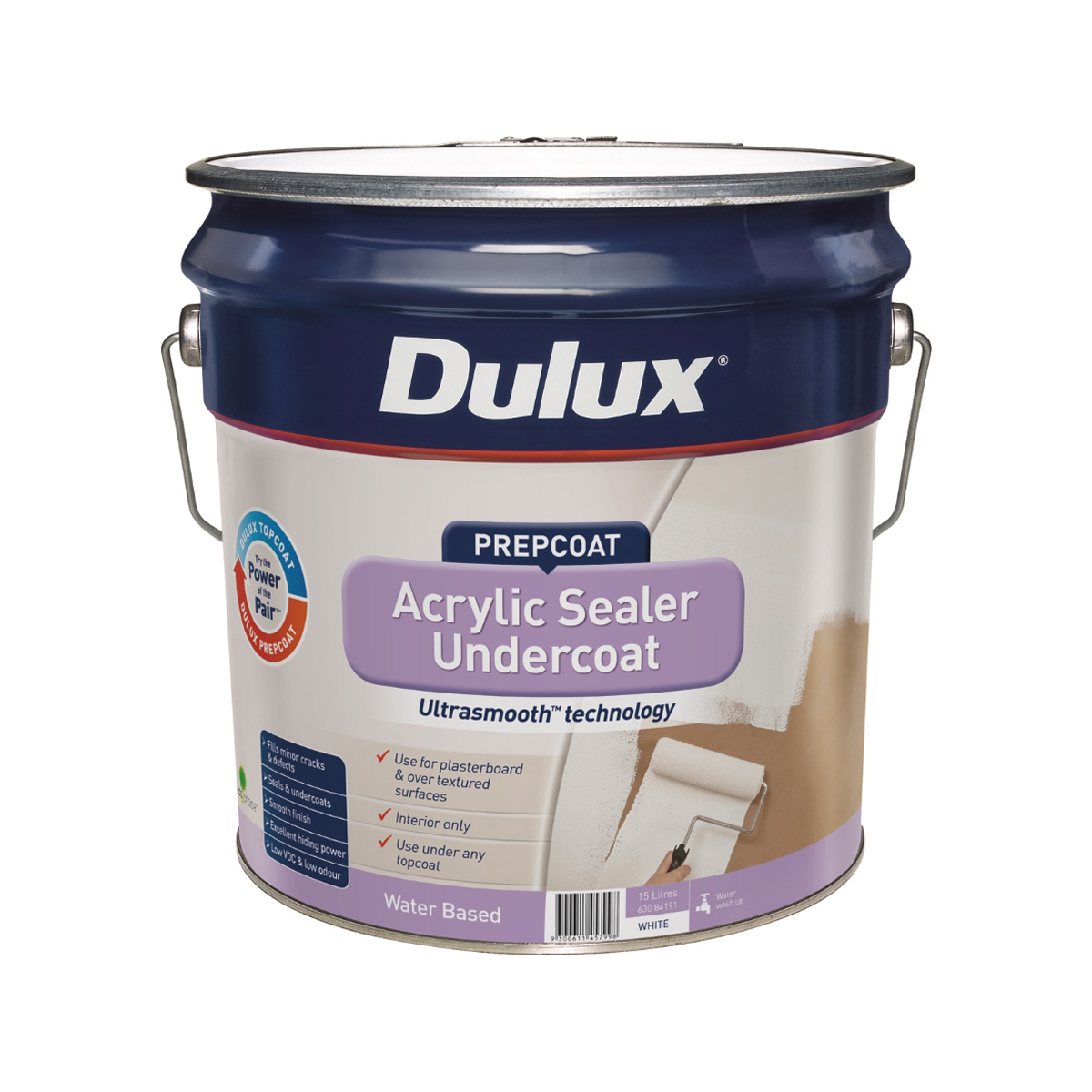 Dulux Acrylic Sealer Undercoat White 15L Inspirations Paint