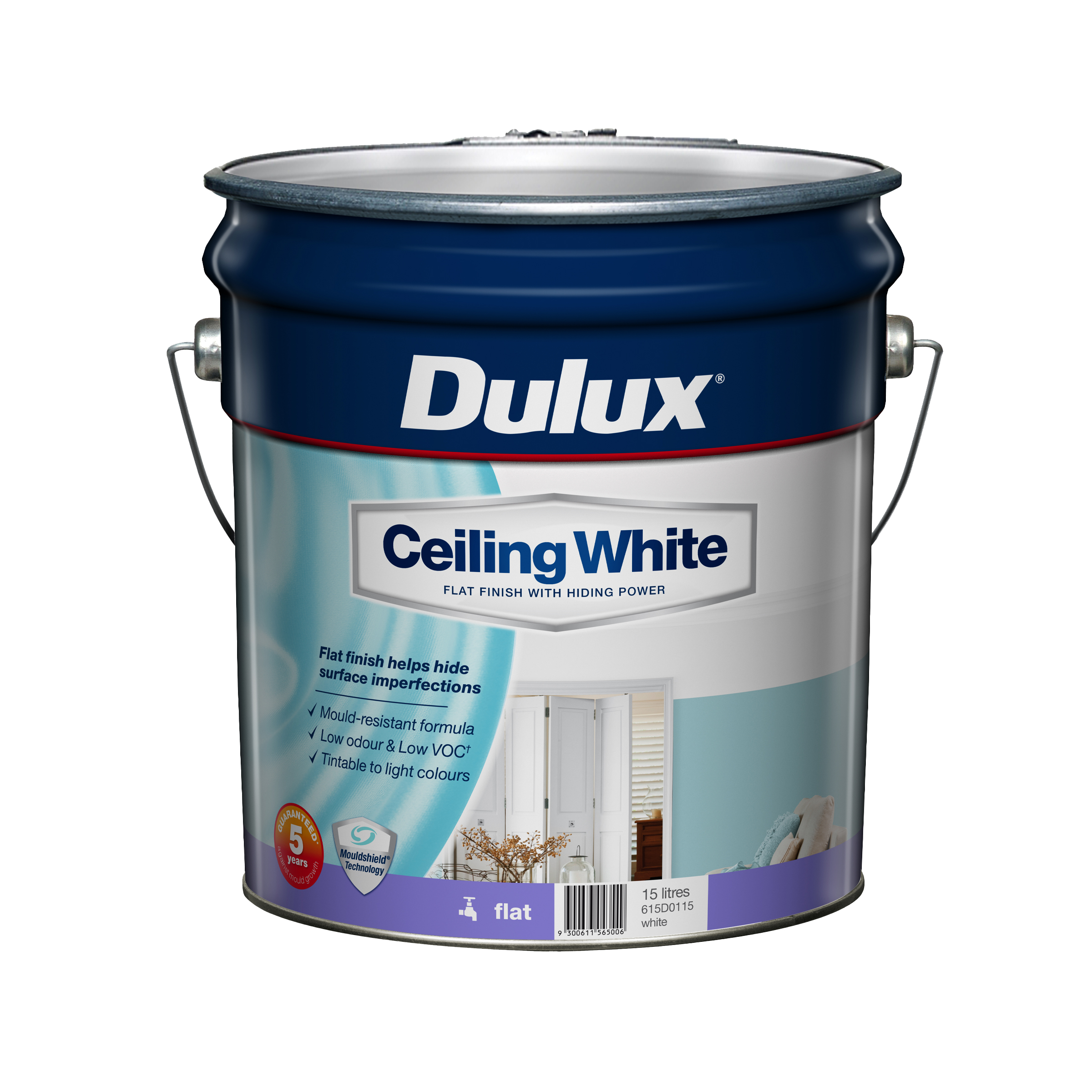 Dulux Ceiling White 15L Inspirations Paint