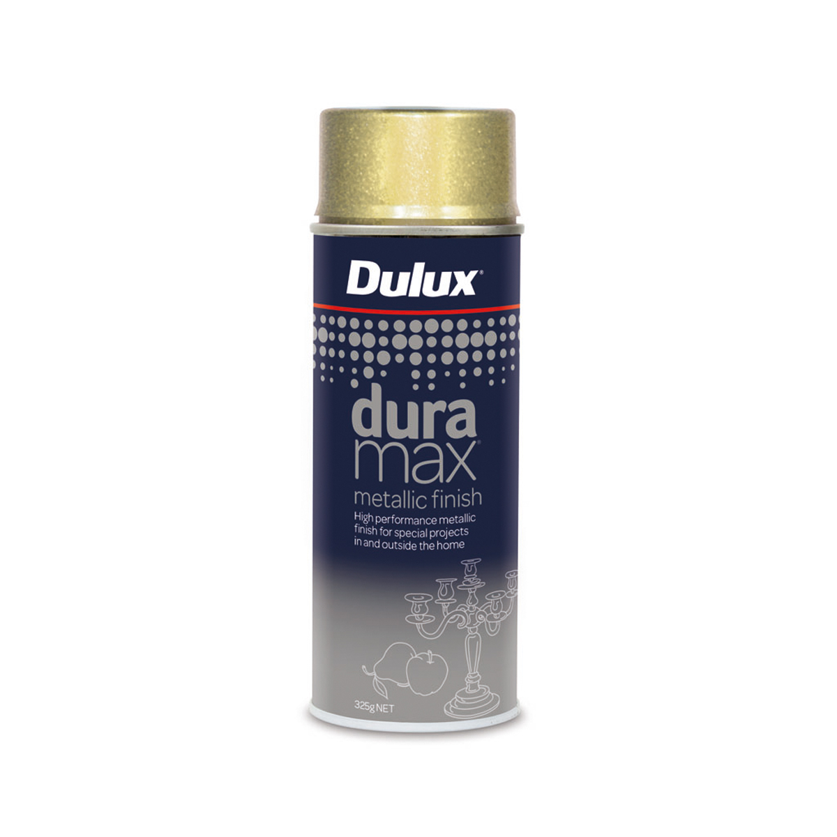 Dulux Duramax Metallic Finish Gold 325g Inspirations Paint