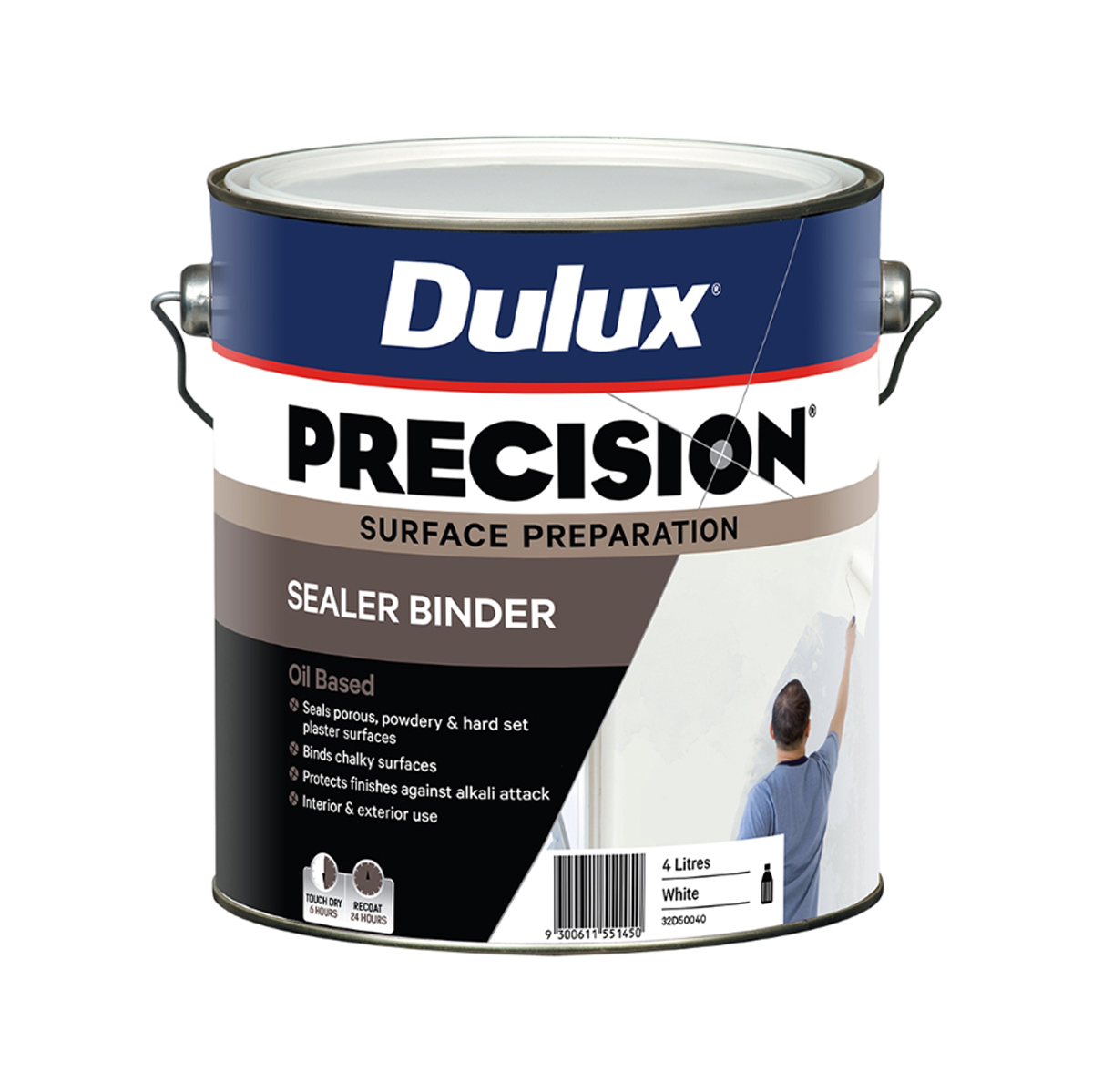 Dulux Precision Sealer Binder 4L Inspirations Paint