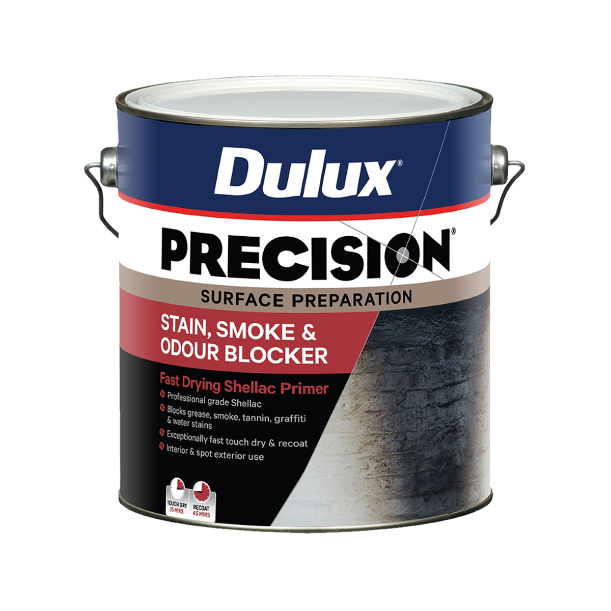 Dulux Precision Stain, Smoke & Odour Blocker 4L Inspirations Paint