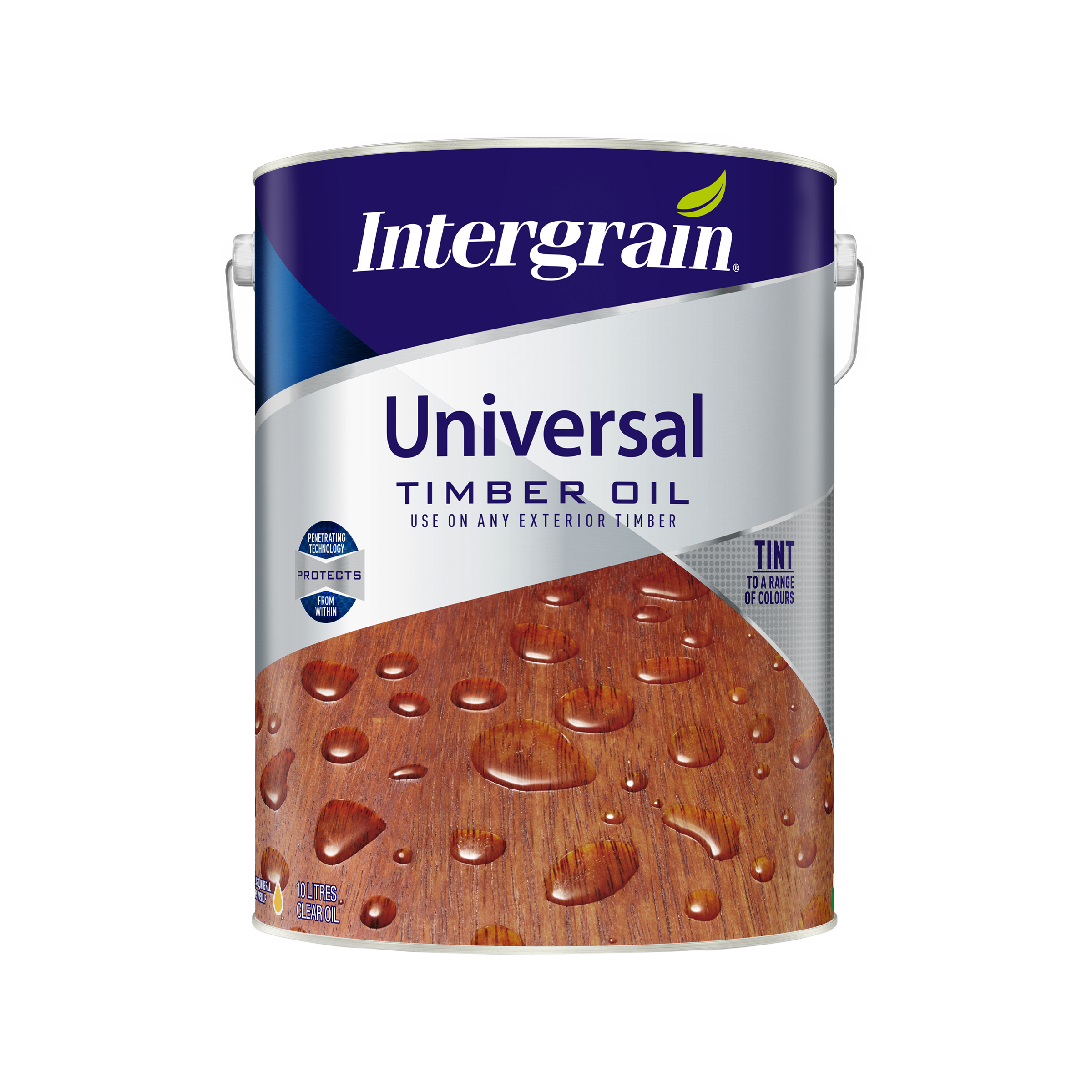 Intergrain Universal Timber Oil Clear 10L Inspirations Paint
